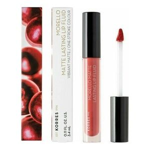New KORRES Morello Matte Lip Fluid Long-Lasting Liquid Lipstick 41 Pink Lemonade